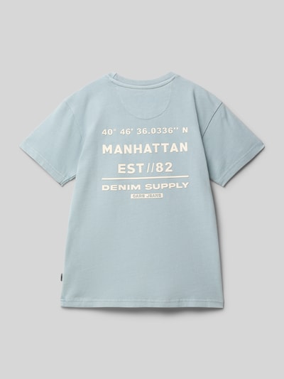 CARS JEANS T-Shirt mit Label-Print Bleu 3