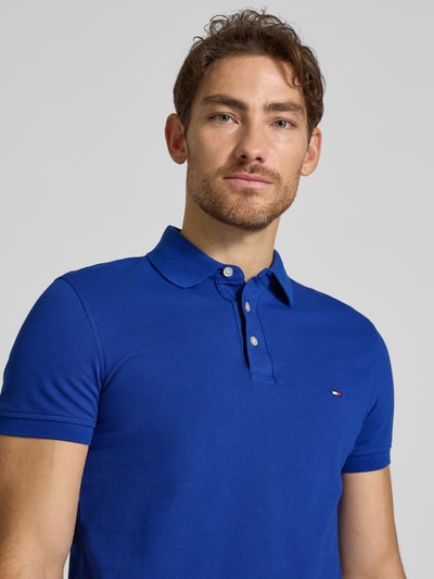 Tommy Hilfiger Slim Fit Poloshirt aus Baumwoll-Elasthan-Mix Royal 3