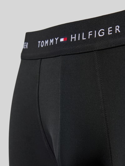 Tommy Hilfiger Regular fit boxershort met label in band Zwart - 2