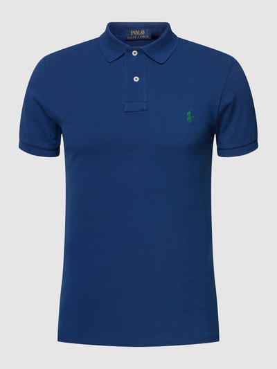 Polo Ralph Lauren Poloshirt in melierter Optik (royalblau) online kaufen