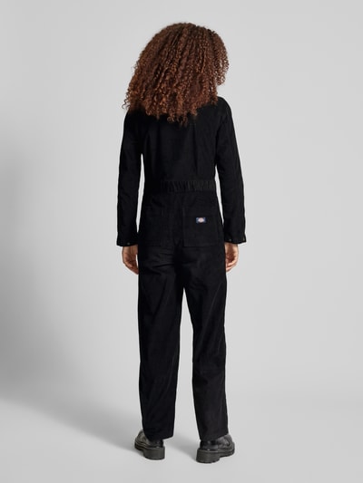 Dickies Jumpsuit mit aufgesetzten Brusttaschen Black 5