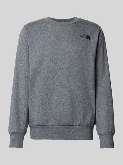 The North Face Sweatshirt mit Label-Print Mittelgrau Melange 2