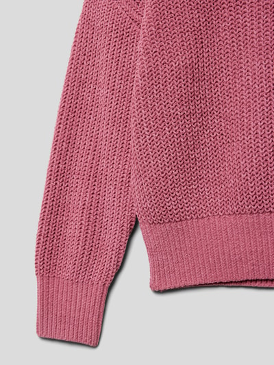 s.Oliver RED LABEL Strickpullover mit Rollkragen Fuchsia 2