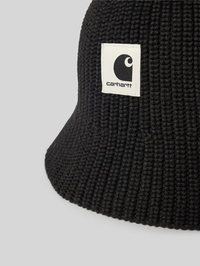 Carhartt Work In Progress Hoed met labeldetail, model 'Paloma' Zwart - 2