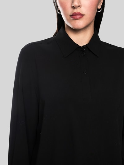 Marc Cain Hemdbluse mit Ballonärmeln Black 3