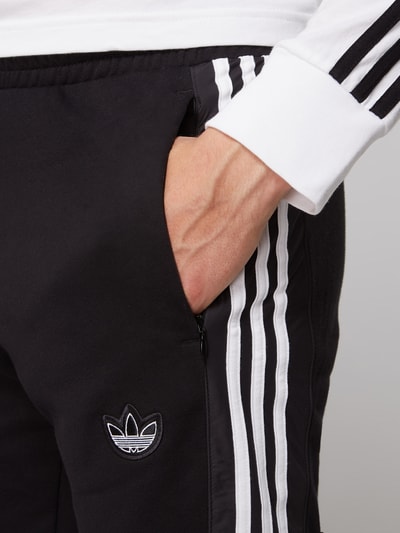 adidas Originals Sweatpants aus Baumwolle und recyceltem Polyester Black 3