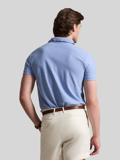 Polo Ralph Lauren Koszulka polo z czystej bawełny o kroju regular fit Jasnoniebieski melanż 5