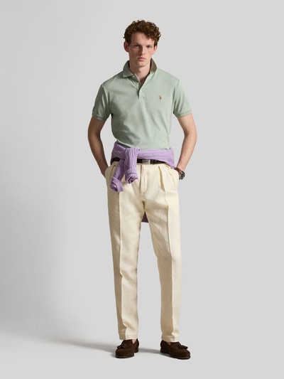 Polo Ralph Lauren Koszulka polo z czystej bawełny o kroju regular fit Miętowy 1