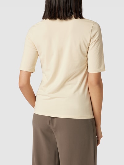 Marc O'Polo T-Shirt mit U-Ausschnitt Sand 5