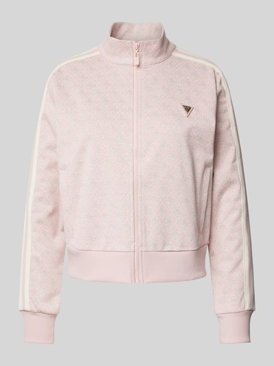 Guess Activewear Sweatjacke mit Reißverschluss Rosa 2