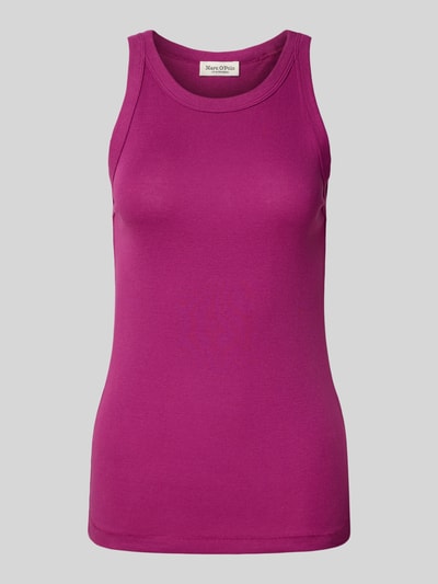 Marc O'Polo Slim fit tanktop van puur katoen Fuchsia - 2