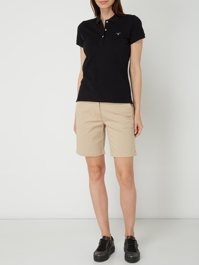 Gant Bermuda met Franse steekzakken Beige - 1