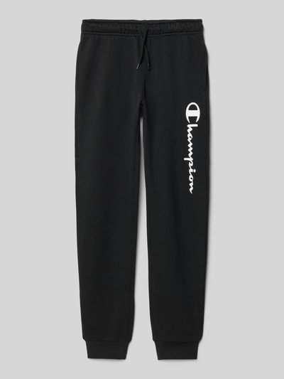CHAMPION Sweatbroek met elastische band Zwart - 1