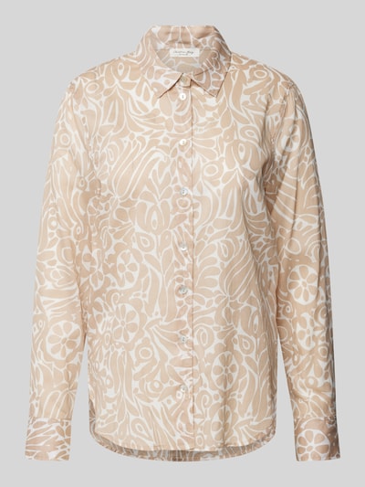 Christian Berg Woman Bluse mit Allover-Print Sand 2