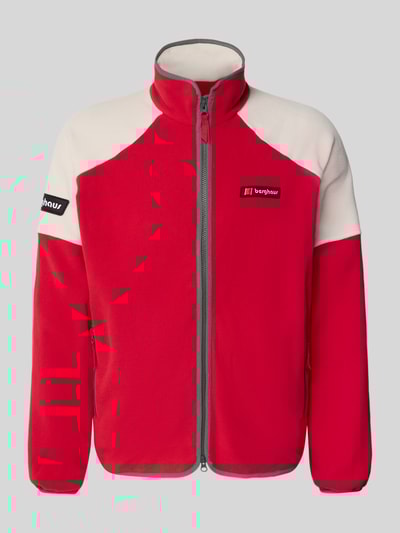 Berghaus Fleecejacke mit Zweiwege-Reißverschluss Rot 2
