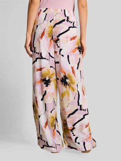Tom Tailor Loose Fit Hose aus Viskose-Mix Rosa 5