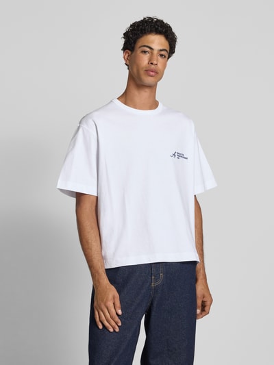 Jack & Jones T-Shirt mit Label-Stitching Weiss 4