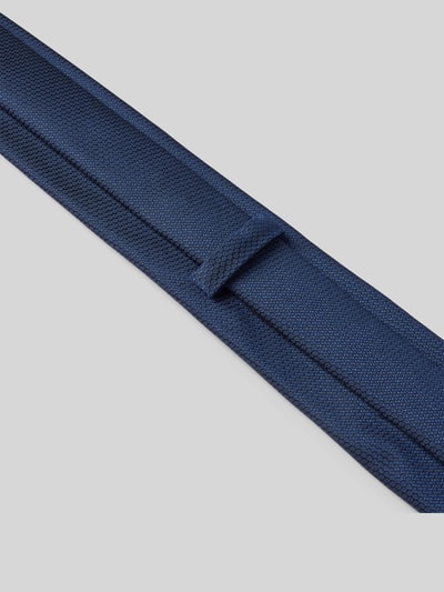 BOSS Stropdas met all-over motief Marineblauw - 3