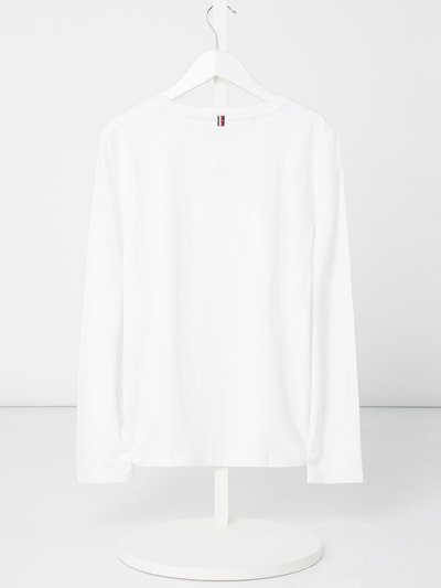 Tommy Hilfiger Teens Longsleeve aus Organic Cotton  Weiss 3