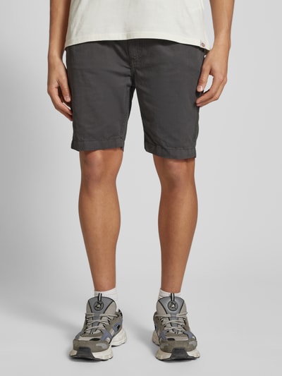 Alpha Industries Shorts mit elastischem Bund und Tunnelzug Anthrazit 4
