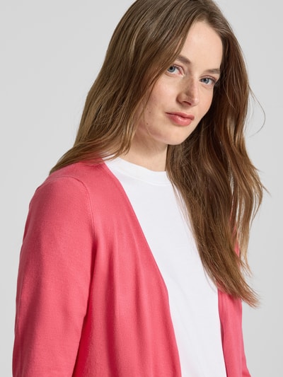 Kaffe Cardigan mit offener Vorderseite Modell 'KAFENIA ASTRID' Pink 3