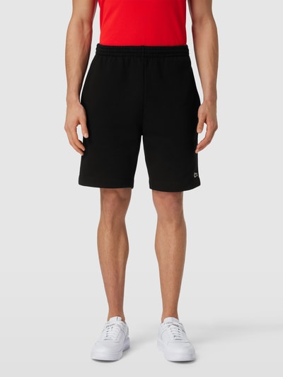 Lacoste Regular Fit Shorts mit elastischem Bund Black 4