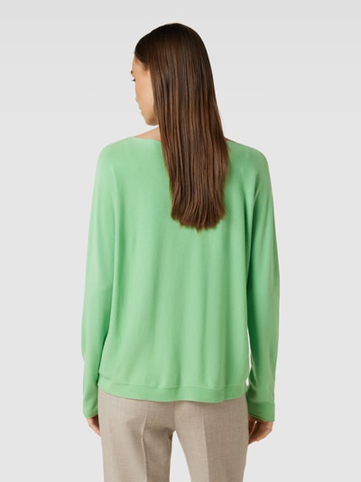 Rich & Royal Gebreide pullover met ronde hals Groen - 5