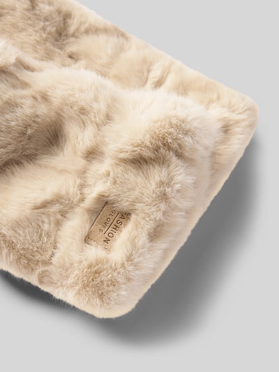 Kurt Beines Rękawiczki z detalem z logo damskie Beżowy 2