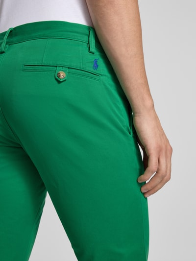 Polo Ralph Lauren Regular fit chino met knoop- en ritssluiting Groen - 3
