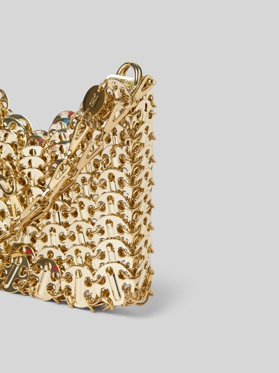 Rabanne Micro Bag in metallic Gold 3