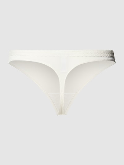 Esprit String met kant, model 'MICRO' Wit - 3