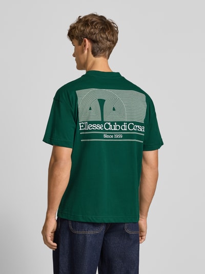 Ellesse T-Shirt mit Rundhalsausschnitt Modell 'CLUB DI CORSA' Dunkelgruen 5