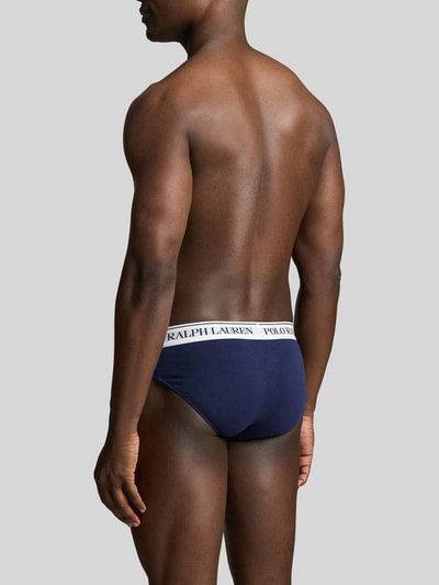 Polo Ralph Lauren Underwear Slip im 3er-Pack aus Baumwoll-Mix Marine 3