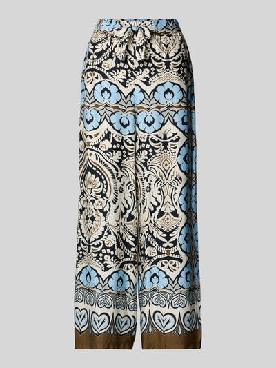 monari Stoffhose mit Tunnelzug Bleu 2