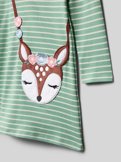 Happy Girls Midi-jurk met ronde hals Mintgroen - 2