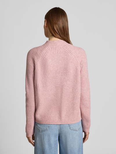 Tom Tailor Denim Regular Fit Strickpullover mit Baumwoll-Anteil  Altrosa 5