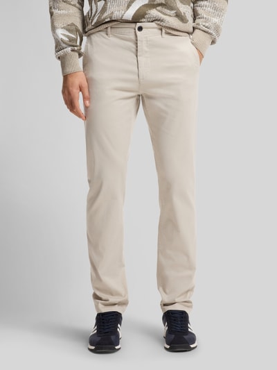 BOSS Orange Slim Fit Chino aus Baumwoll-Mix Modell 'CHINO SLIM' Beige 4