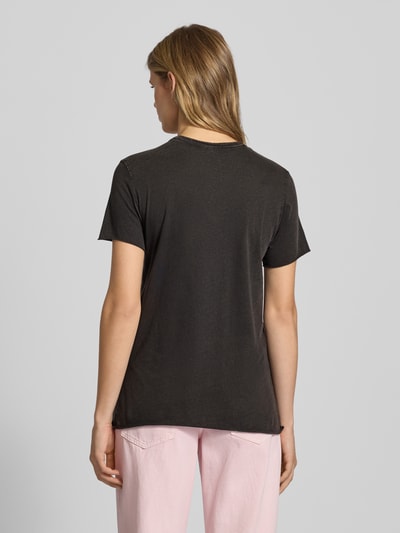 Only Regular fit T-shirt van puur katoen, model 'LUCY'  - 5