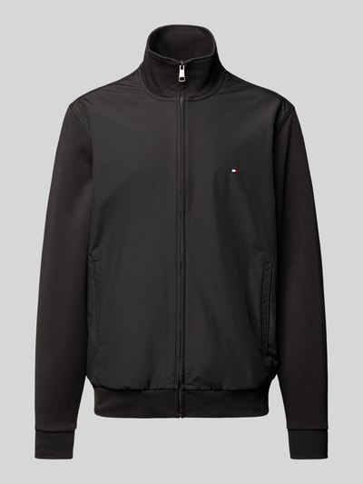 Tommy Hilfiger Regular fit blouson van katoenmix  Zwart - 2