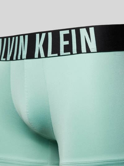 Calvin Klein Underwear Trunks mit elastischem Logo-Bund im 3er-Pack Mint 2