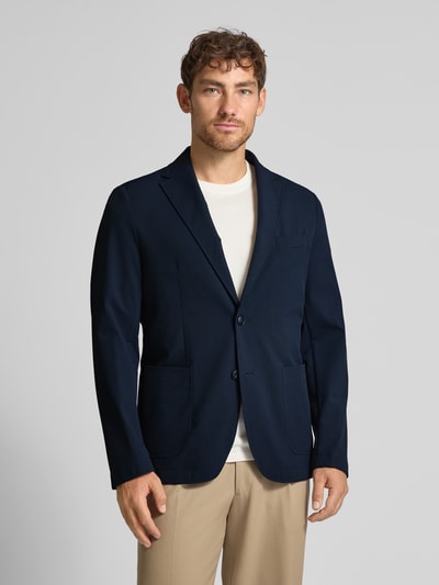 BOSS Slim Fit Anzugsakko mit 2-Knopf-Verschluss Marine 4