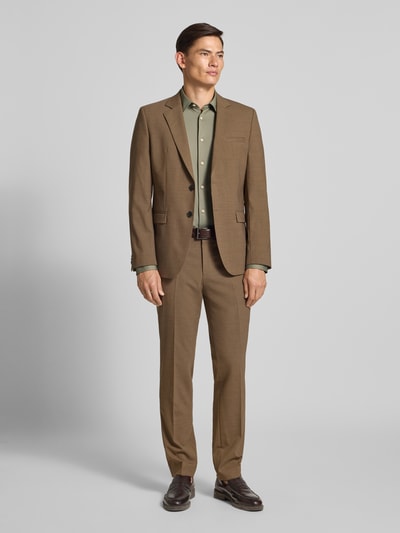 BOSS Slim Fit Businesshemd aus atmungsaktivem Material Gruen 1