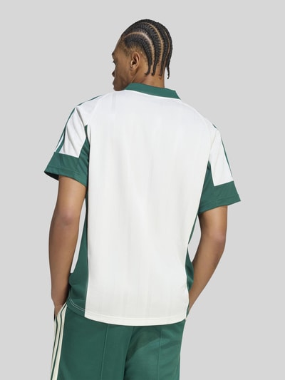 adidas Sportswear Relaxed Fit Poloshirt mit Logo-Stitching Offwhite 5
