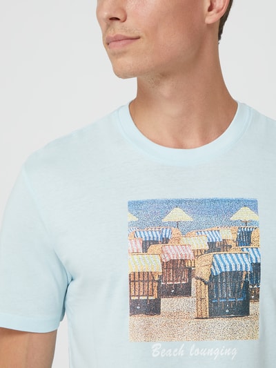 Only & Sons T-shirt met print   Lichtblauw - 3