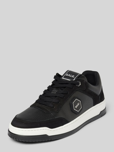 Balr. Sneakers met labelapplicatie, model 'Low Myth' Zwart - 1