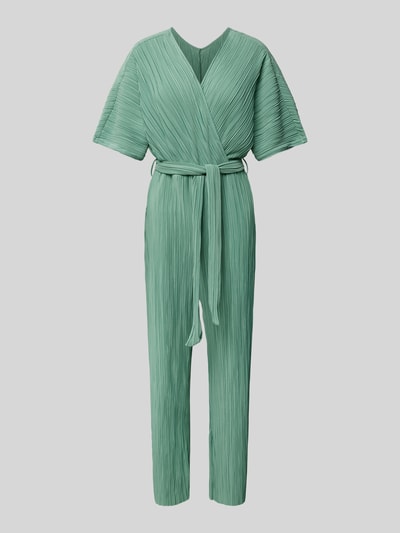 YAS Jumpsuit mit Plisseefalten Modell 'OLINDA' Apfel 2