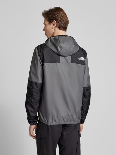 The North Face Jack met labelprint, model 'SEASONAL MOUNTAIN' Antraciet - 5