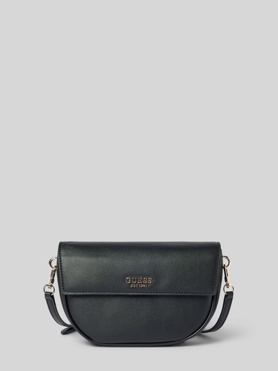 Guess Handtasche mit Label-Applikation Modell 'CERELIA' Black 2