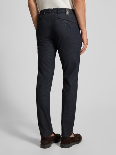 Mmx Chino mit Eingrifftaschen Modell 'Lupus' Blau 5