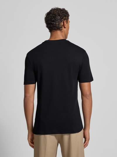 Casual Friday T-shirt van puur katoen, model 'NILO' Donkerblauw - 5